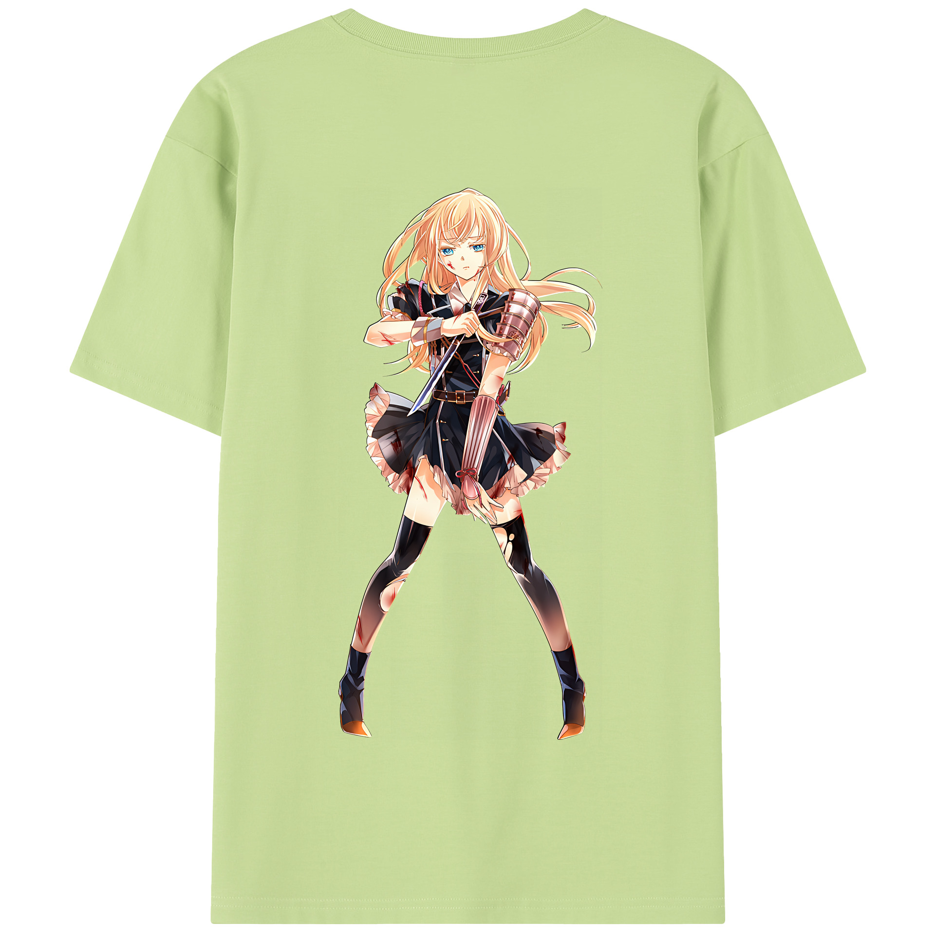 （画像用） 刀剣乱舞 Touken Ranbu 綿100％半袖Tシャツ（背面プリント）